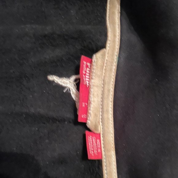 Vintage 90s Black Puma Full Zip Hoodie - Picture 2 of 2